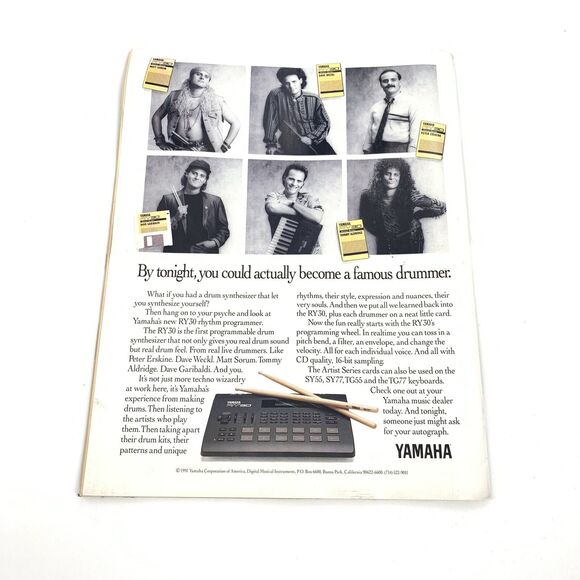 Vintage August 1992 Musician The Future of Pink Floyd Magazine Rock Band Ads - Picture 2 of 8